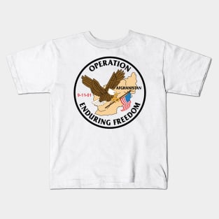 operation enduring freedom Kids T-Shirt